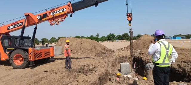 Holstic Technoengineers Private Limited || Construction || Infrastructure || construction of Surat Metro Bhesan Depot HTPL construction of Surat Metro Metro Depot Holsitic Technoengineers 4 1024x456