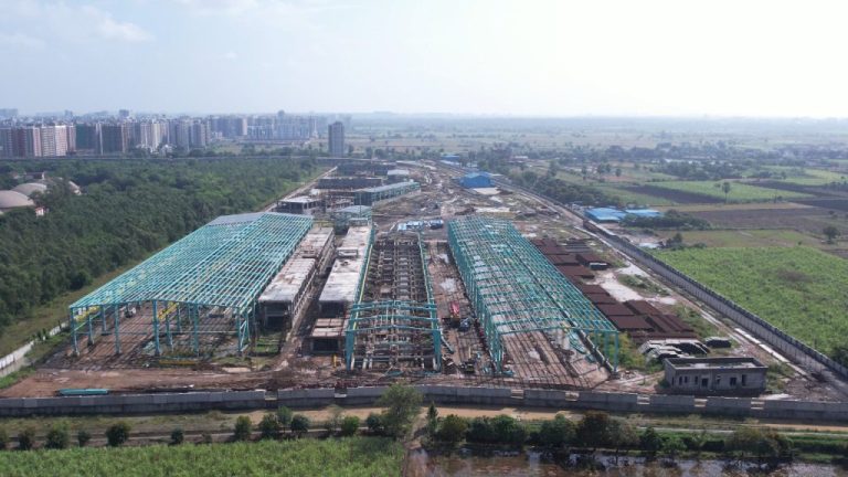 Holstic Technoengineers Private Limited || Construction || Infrastructure || Bhesan Metro Depot and Workshop Constrution Project Holistic technoengineers private limited 06 1024x576 1